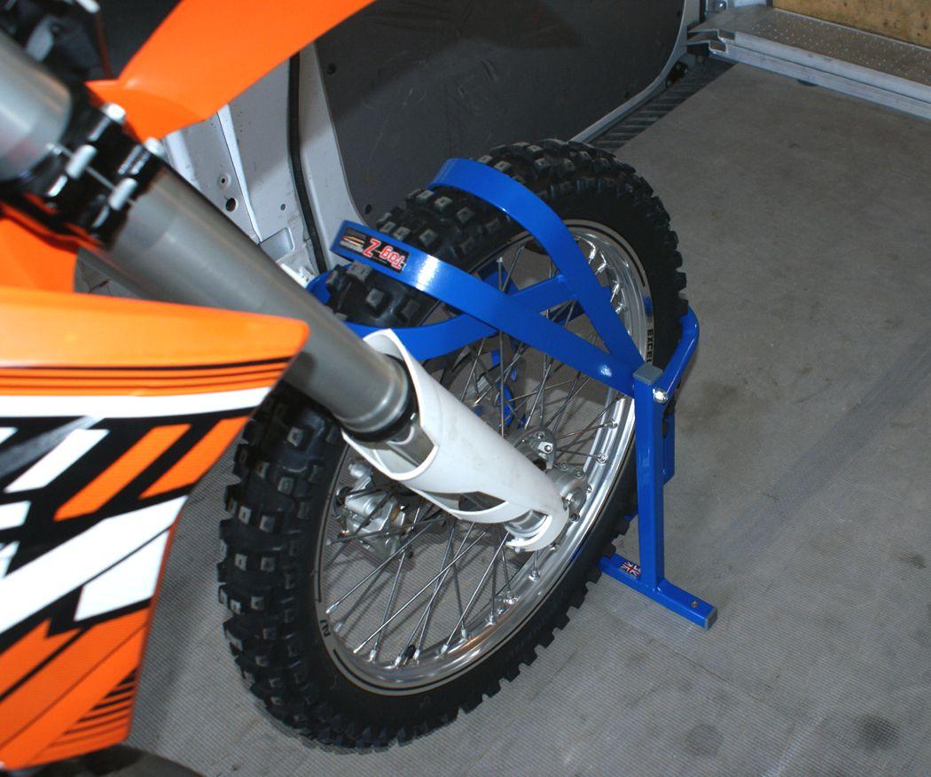 TAG-Z WHEEL SHOE BLUE, WHEEL LOCK VAN TRAILER thumbnail 3