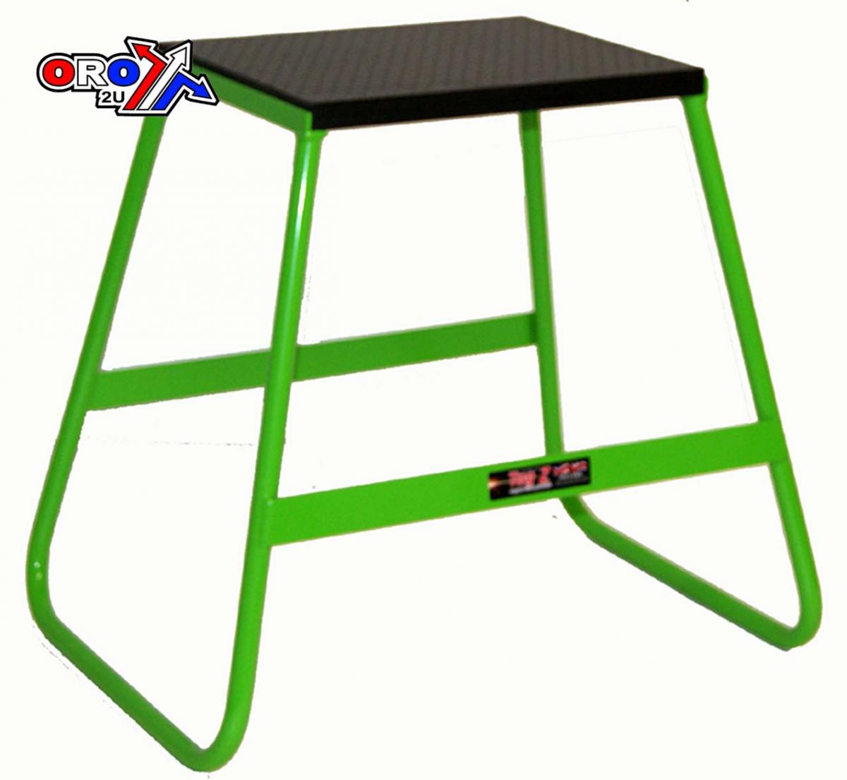 TRADE PACK 5 BIKE STANDS GREEN, 440mm TALL, LIGHT WEIGHT, MX, TRADE £16.50 EACH thumbnail 2