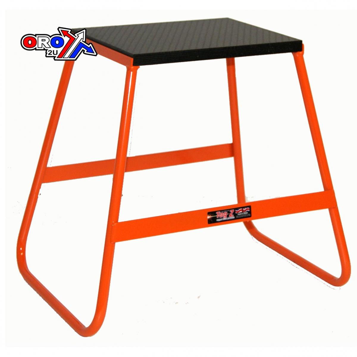 TRADE PACK 5 BIKE STANDS ORANG, 440mm TALL, LIGHT WEIGHT, MX, TRADE £16.50 EACH thumbnail 2
