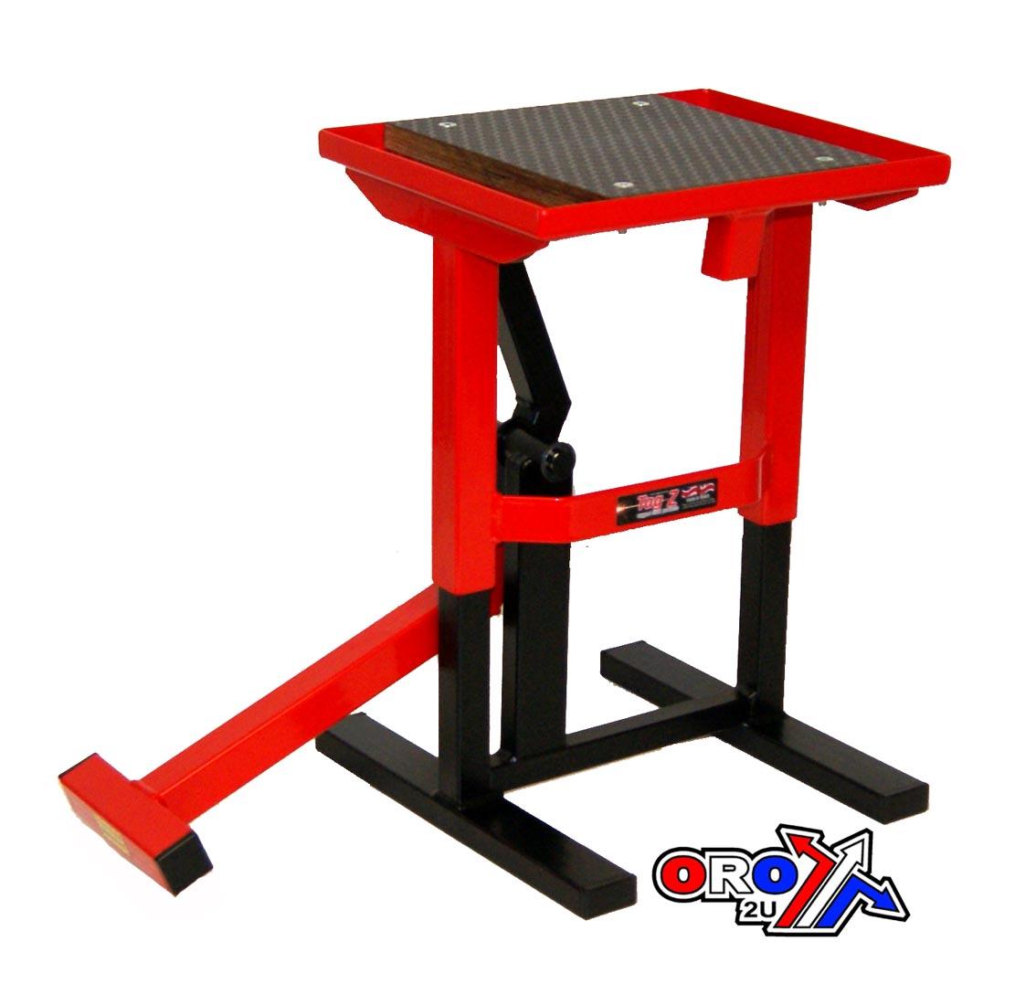 HD SUPER LIFT TWIN LEG STAND, RED, TOP QUALITY TAG-Z STAND thumbnail 3