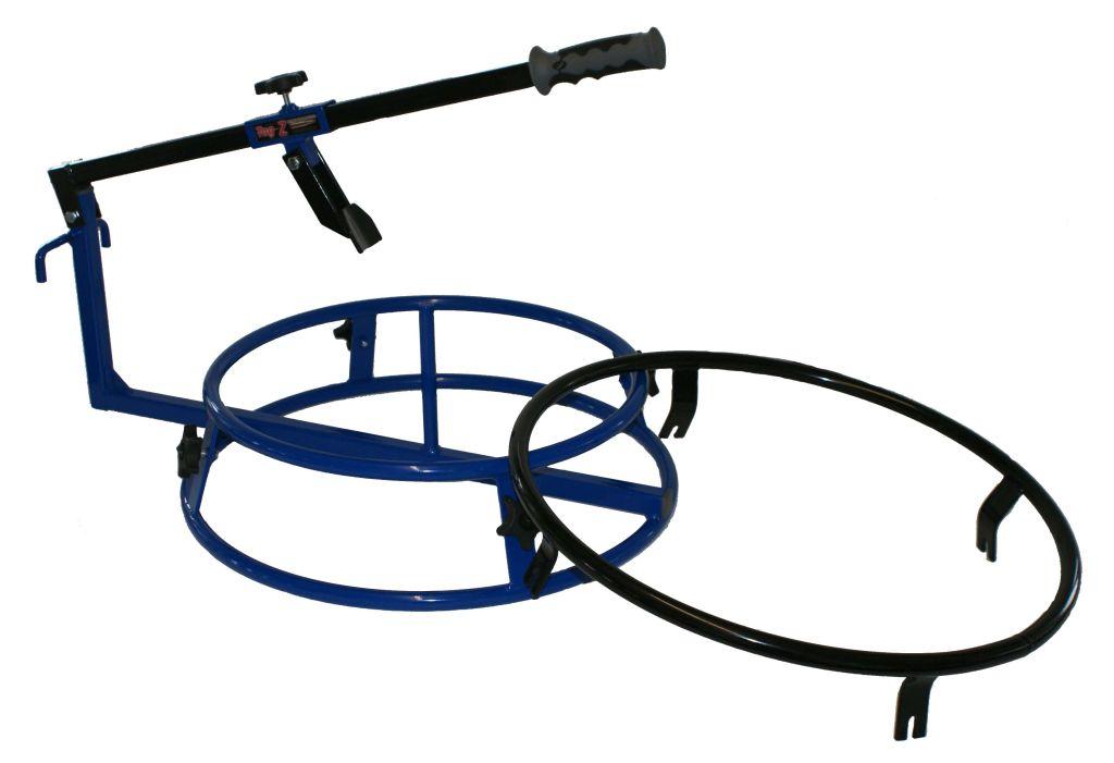 TYRE CHANGER + 21'' RING / BLUE, TAG-Z TWIN RING TYRE CHANGER thumbnail 2