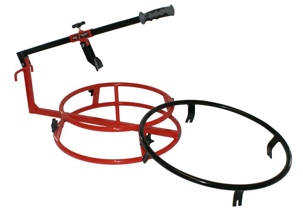 TYRE CHANGER + 21'' RING / RED, TAG-Z TWIN RING TYRE CHANGER thumbnail 3
