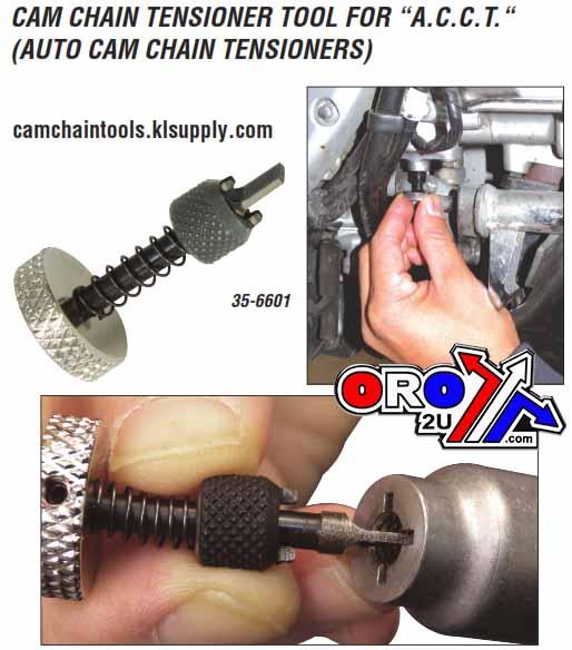 ACCT TENSIONER TOOL CAMCHAIN, K&L 35-6601 AUTO ADJUSTER thumbnail 2
