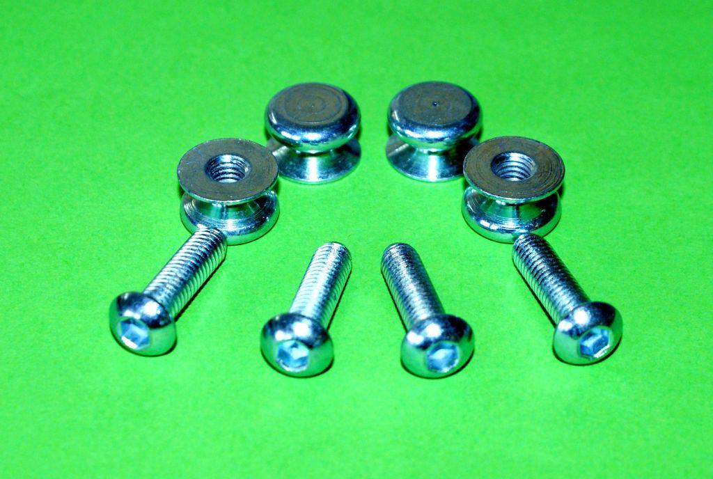 M6 NUT WITH BOLTS SET OF 4, BUNGEE STRAP FIXING KIT image 1