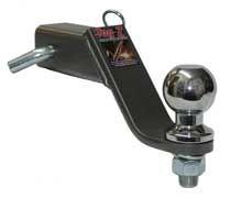 50mm BALL 30 DROP MOUNT+PIN, ATV UTV QUAD HITCH MOUNT