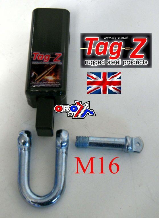 ATV HITCH SHACKLE ADAPTOR, ATV UTV QUAD HITCH MOUNT thumbnail 2