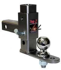 MOUNT ADJ. 6DROP 2 HOLE, FITTED WITH A 50mm BALL, ATV UTV QUAD HITCH MOUNT thumbnail 2