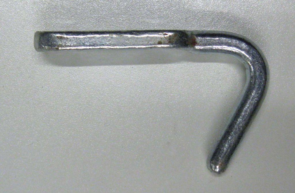 ROPE HOOK MEDIUM FORGED EACH, HEAVY DUTY TRAILER HOOK, 514 thumbnail 2