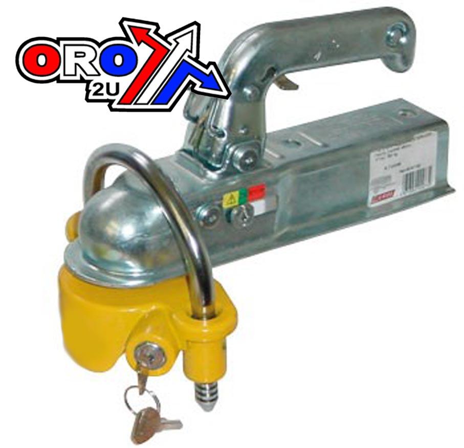 UNIVERSAL TOWBALL LOCK 50MM, TOW BALL TRAILER LOCK, 3630 thumbnail 2