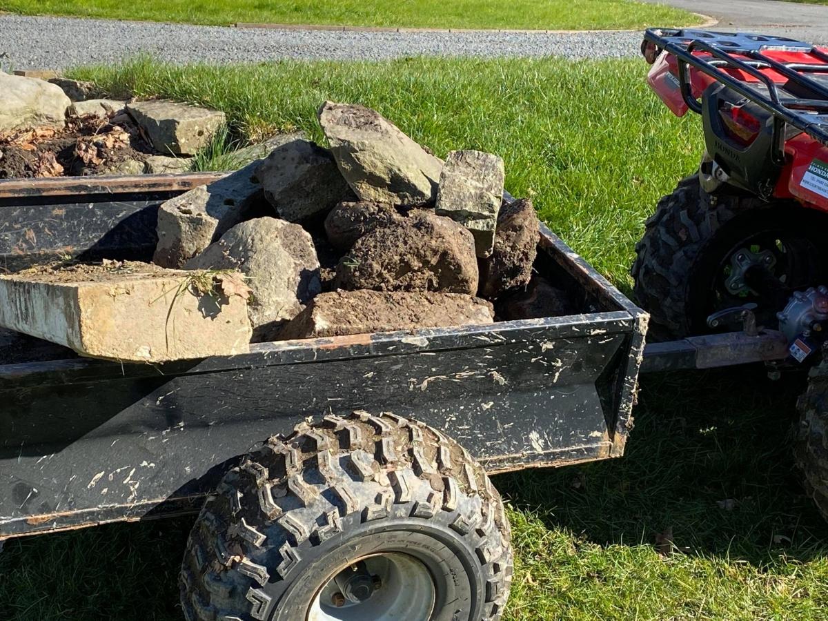 ATV BOX TRAILER 600KG 2Wheel, QUAD BIKE TRAILER / BLACK, EXTRA CARRIAGE CHARGE!! thumbnail 2