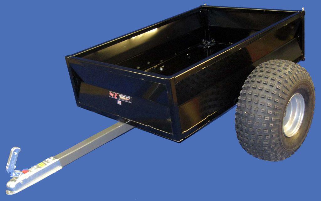 ATV BOX TRAILER 600KG 2Wheel, QUAD BIKE TRAILER / BLACK, EXTRA CARRIAGE CHARGE!! thumbnail 3