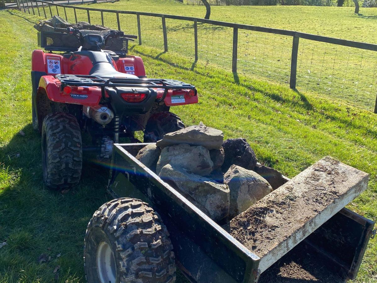 ATV BOX TRAILER 600KG 2Wheel, QUAD BIKE TRAILER / BLACK, EXTRA CARRIAGE CHARGE!! thumbnail 8