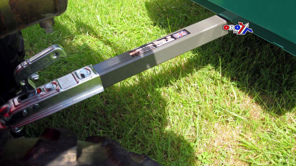 ATV BOX TRAILER 600KG 2WHEEL QUAD BIKE TRAILER GREEN EXTRA CARRIAGE CHARGE!! thumbnail 4