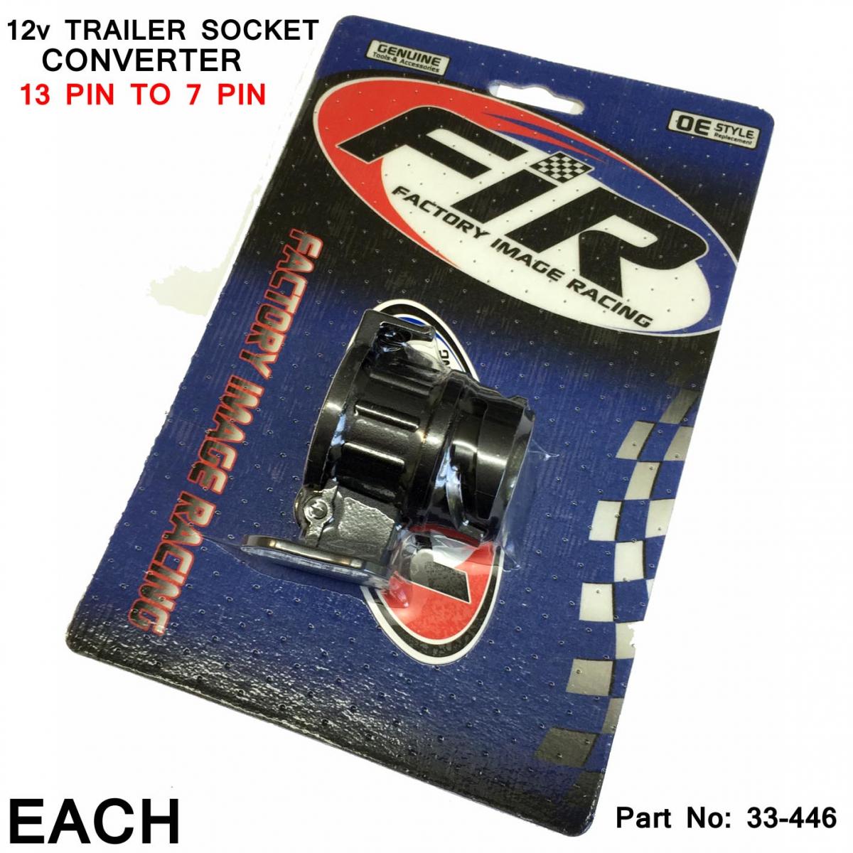 PLUG 13 PIN TO 7 PIN SOCKET EACH, / SOCKET ADAPTER, RE 6005 thumbnail 3