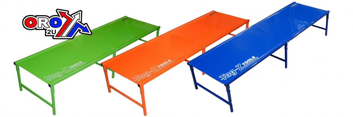 MOTORCYCLE WORKBENCH 440, CR RED, BIKE WORK BENCH, 42kg FREIGHT CHARGE L115xH20xW70cm thumbnail 2