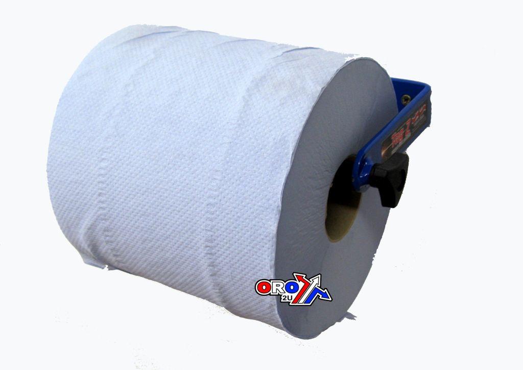 H/D FIXED ROLL HOLDER + 1 ROLL, BLUE thumbnail 2