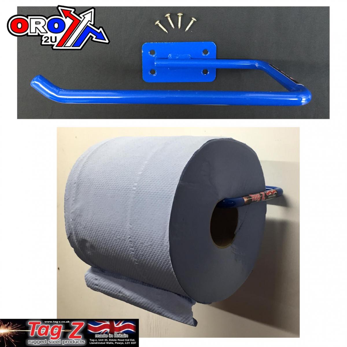 L/D FIXED ROLL HOLDER + 1 ROLL, BLUE thumbnail 3