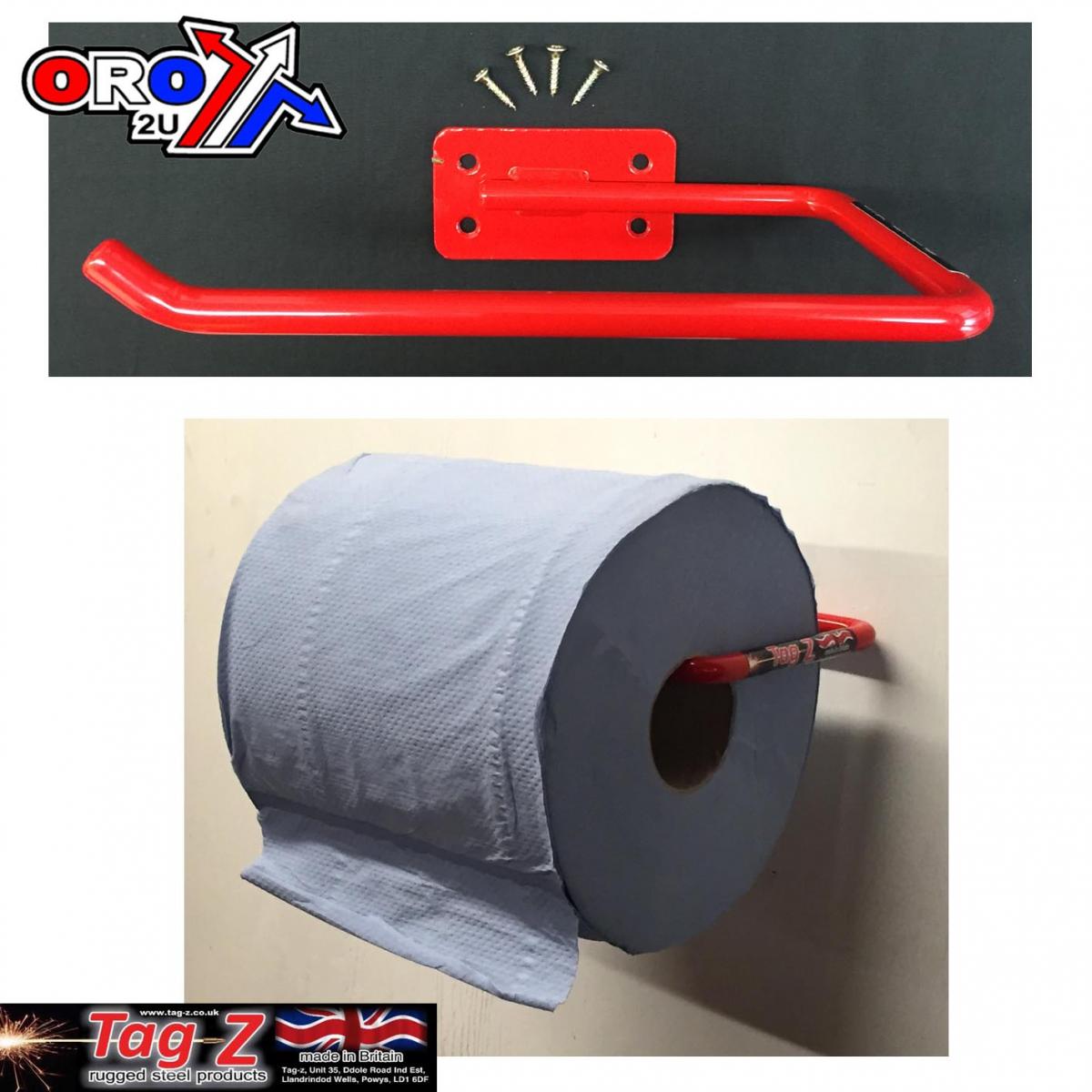 L/D FIXED ROLL HOLDER + 1 ROLL RED thumbnail 3
