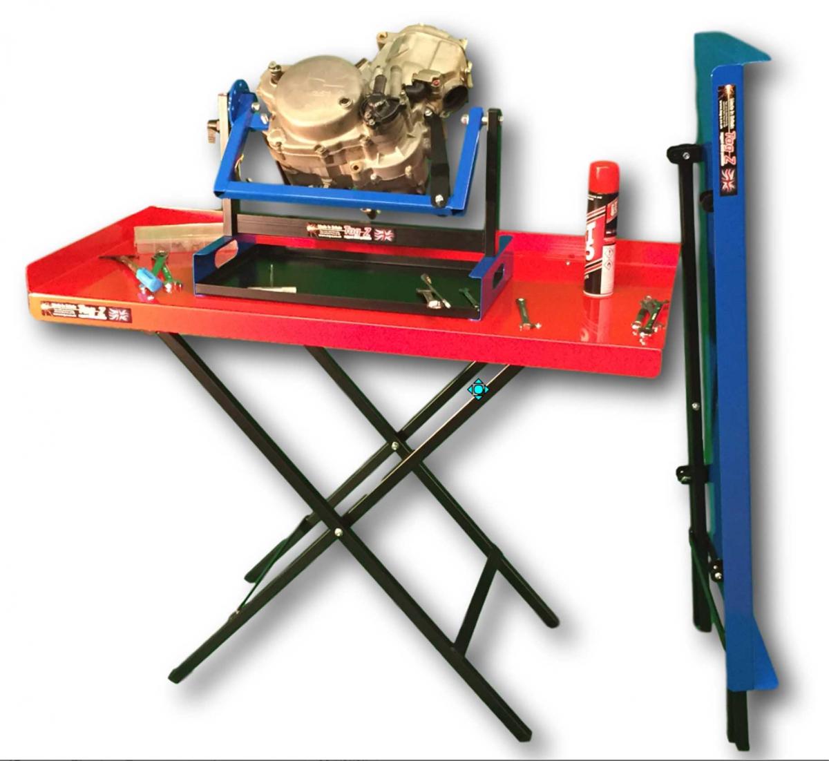 TAG-Z PRO FOLDING X-BENCH, BLUE / TABLE / WORK TOP / thumbnail 3