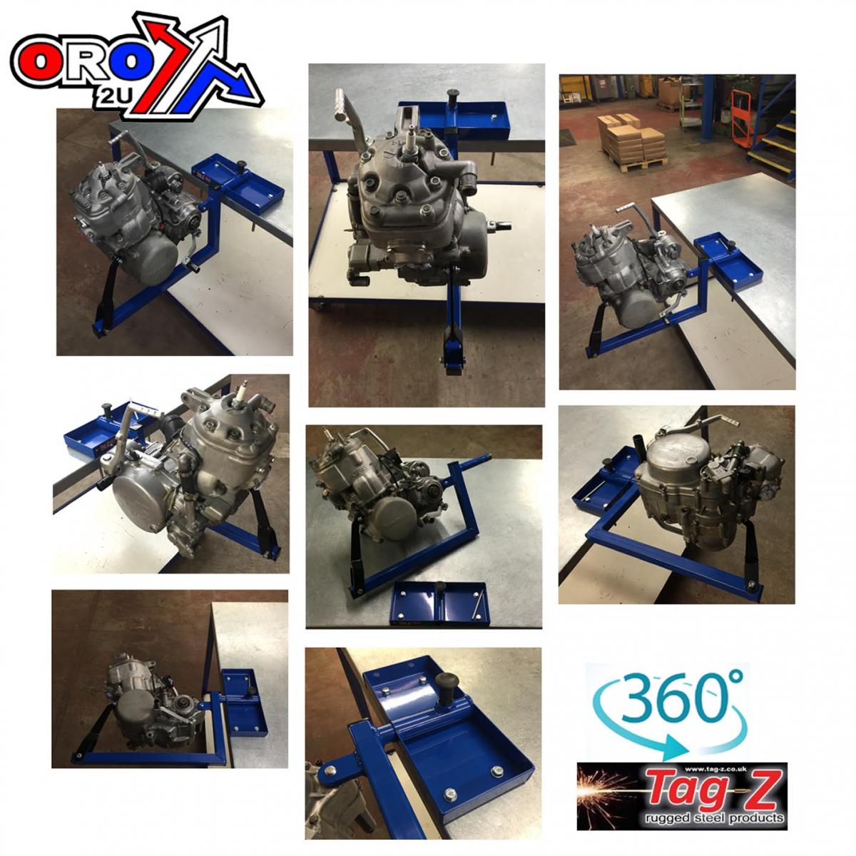 ENGINE HOLDER BENCH MOUNTED, RED REBUILD HOLDER., ENGINE STAND thumbnail 3