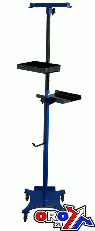 AUXILIARY W/SHOP TROLLEY BLUE, WORKSHOP PC MACHINE DOLLY thumbnail 2