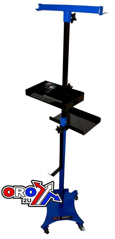 AUXILIARY W/SHOP TROLLEY BLUE, WORKSHOP PC MACHINE DOLLY thumbnail 3
