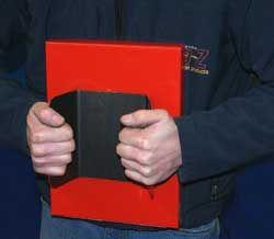 SEAT MOUNTED TOOL TRAY / HOLDER, RED & BLACK thumbnail 3
