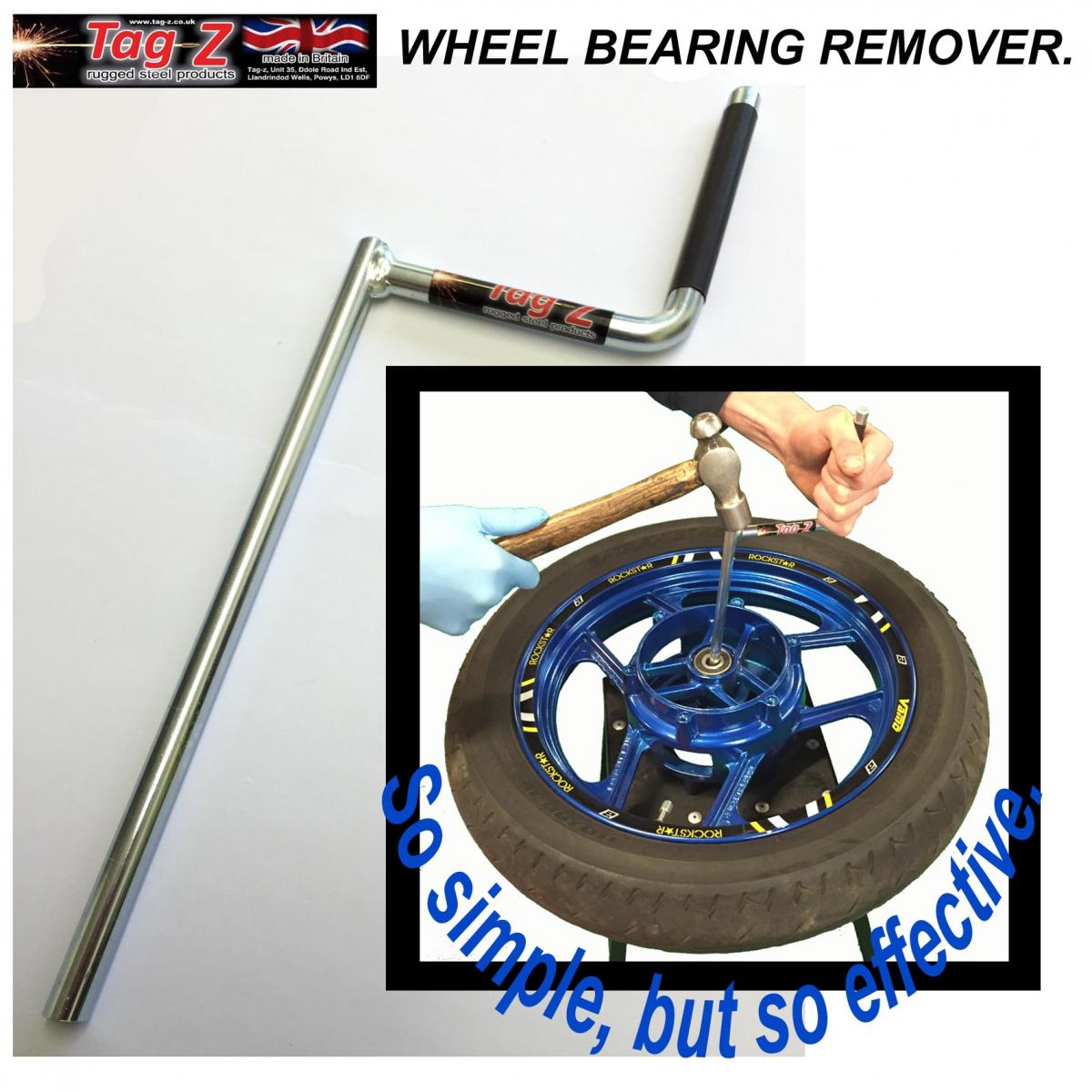 TAG-Z WHEEL BEARING REMOVER, WHEEL BEARING PUNCH / REMOVAL thumbnail 2
