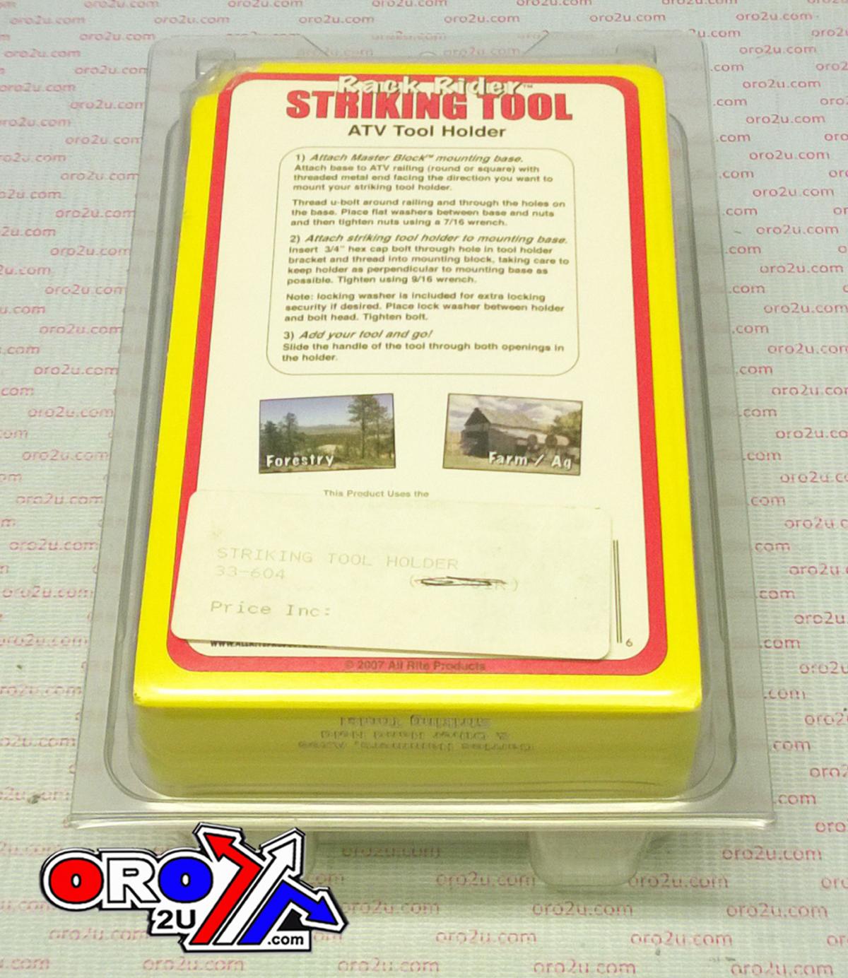 STRIKING TOOL HOLDER, QUAD ATV UTV thumbnail 4