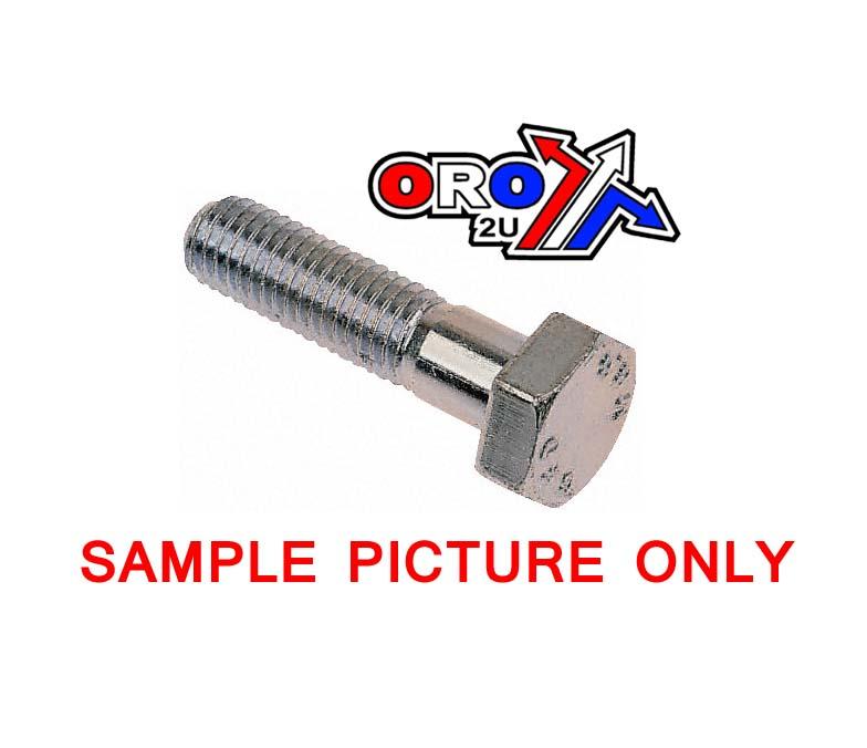 M6x12 BOLT HEX BZP image 1