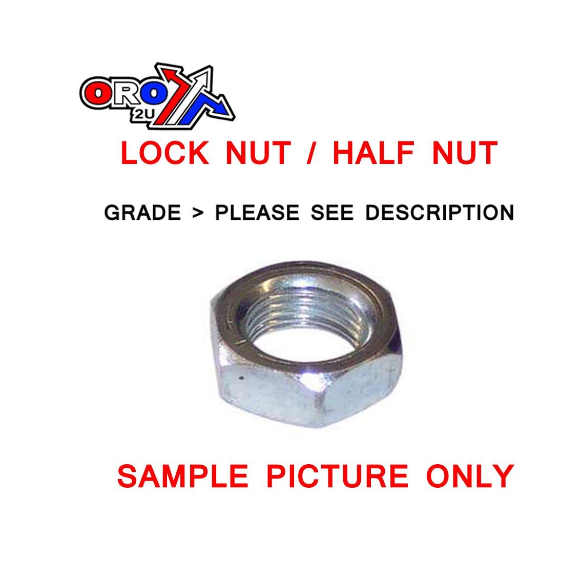 M20 LOCK NUT / HALF NUT EACH image 1
