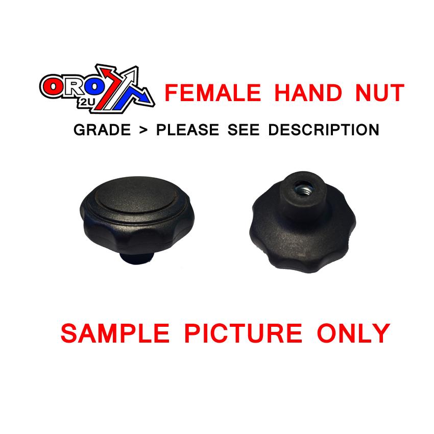 M8 HAND NUT FEMALE 45x30 EACH image 1