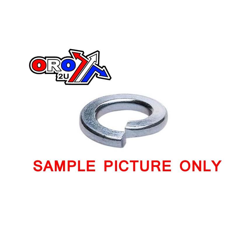M8 SPRING LOCK BZP WASHER image 1