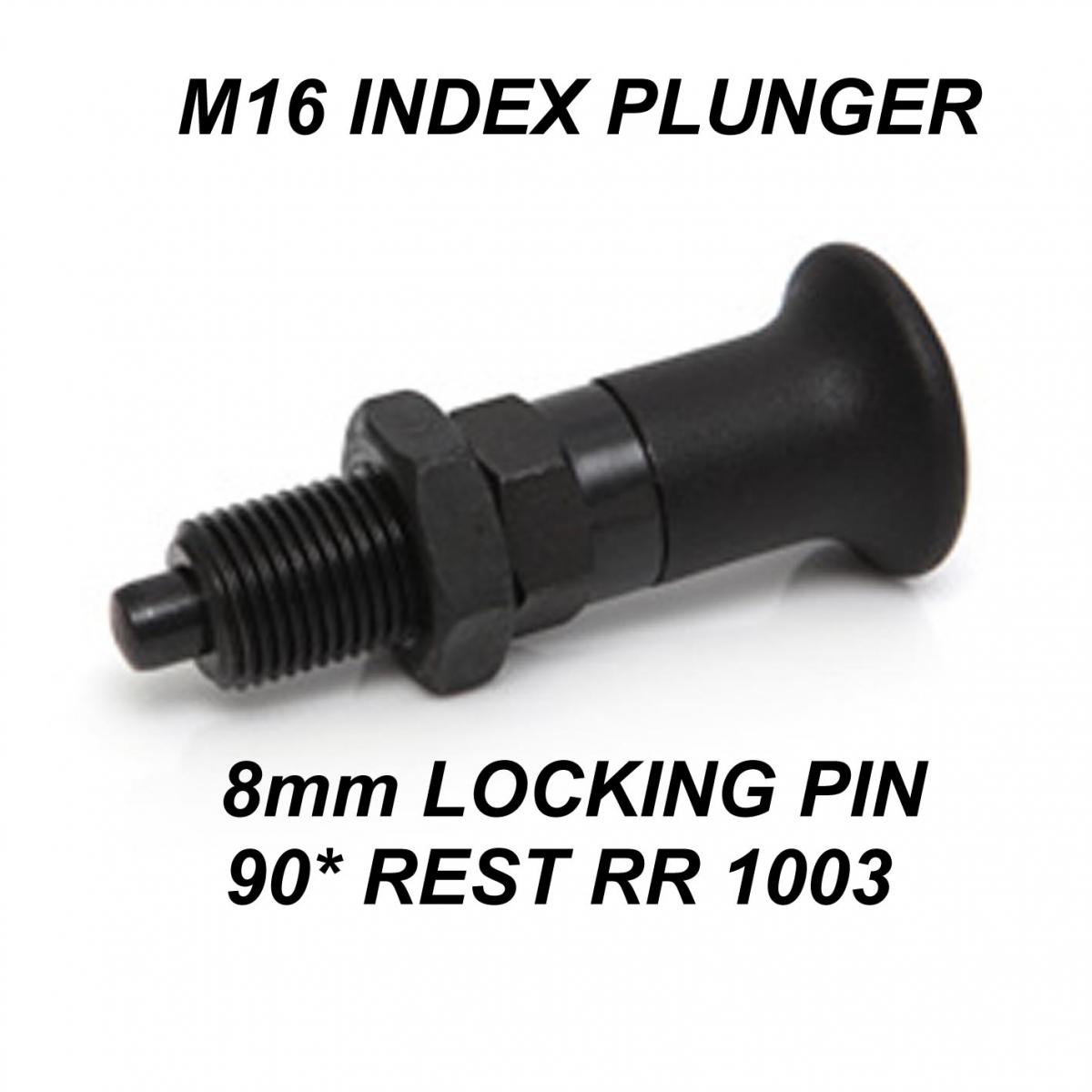 8mm SPRING IND PLUNGER M16x1.5, INDEX PLUNGLER S 8mm 90*, 11834X 71108/R thumbnail 2