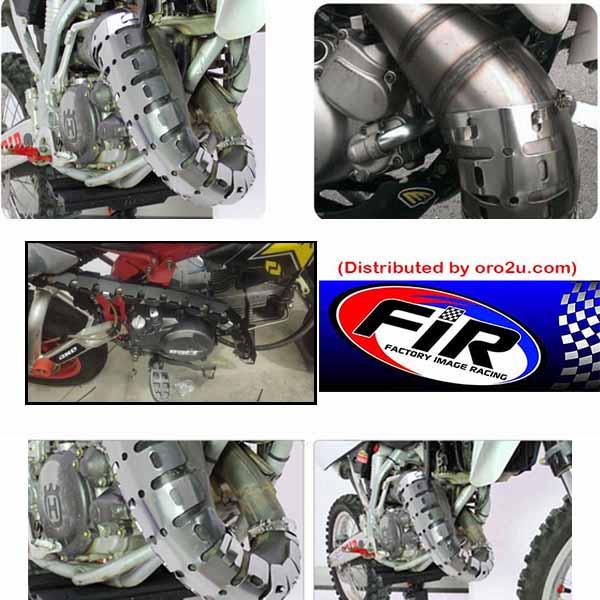 EXHAUST PROTECTOR RED thumbnail 2