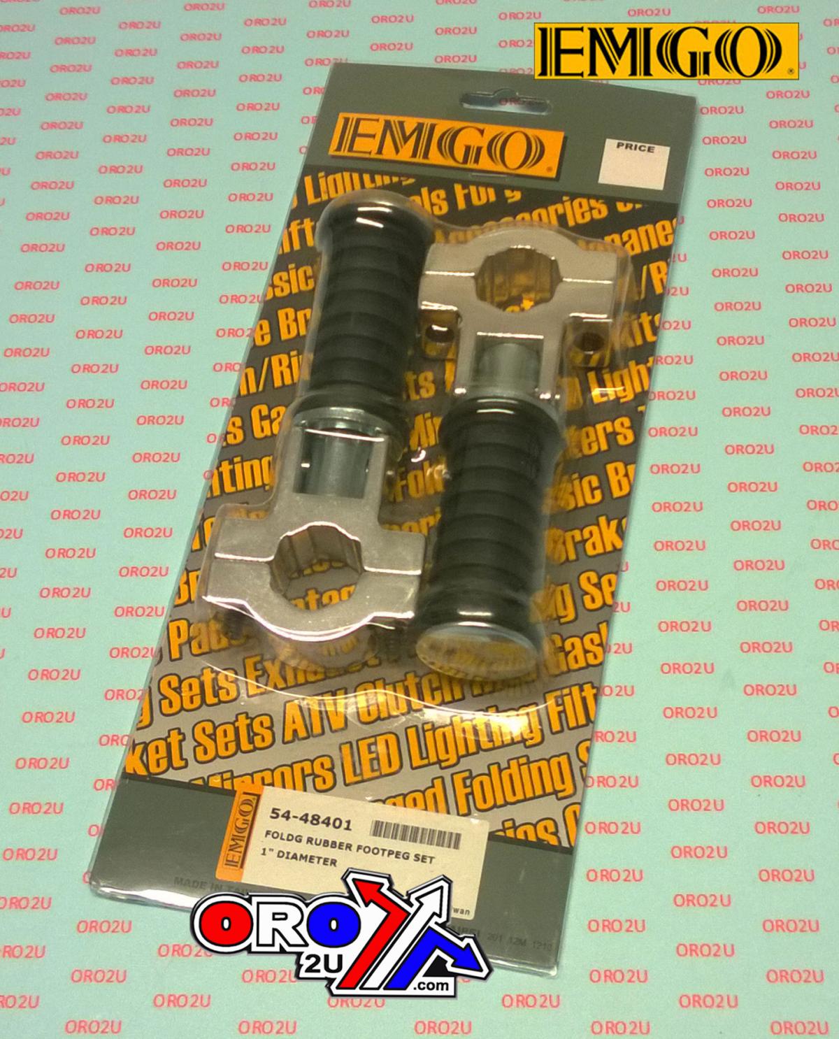 FOOT PEG SET BOLT UNIVERSAL 25 EMGO 54-48401 thumbnail 2