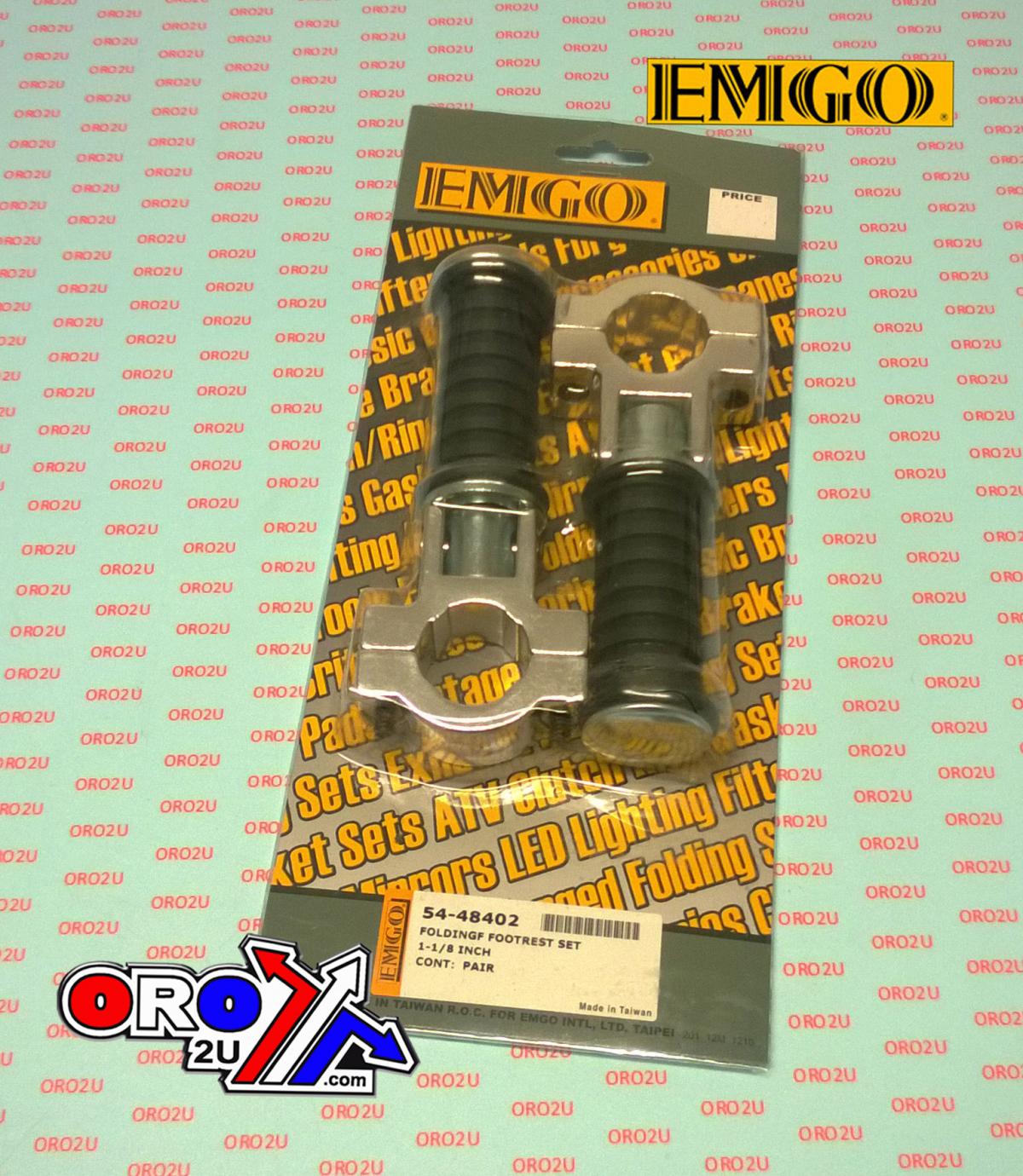 FOOT PEG SET BOLT UNIVERSAL 30 EMGO 54-48402 thumbnail 2