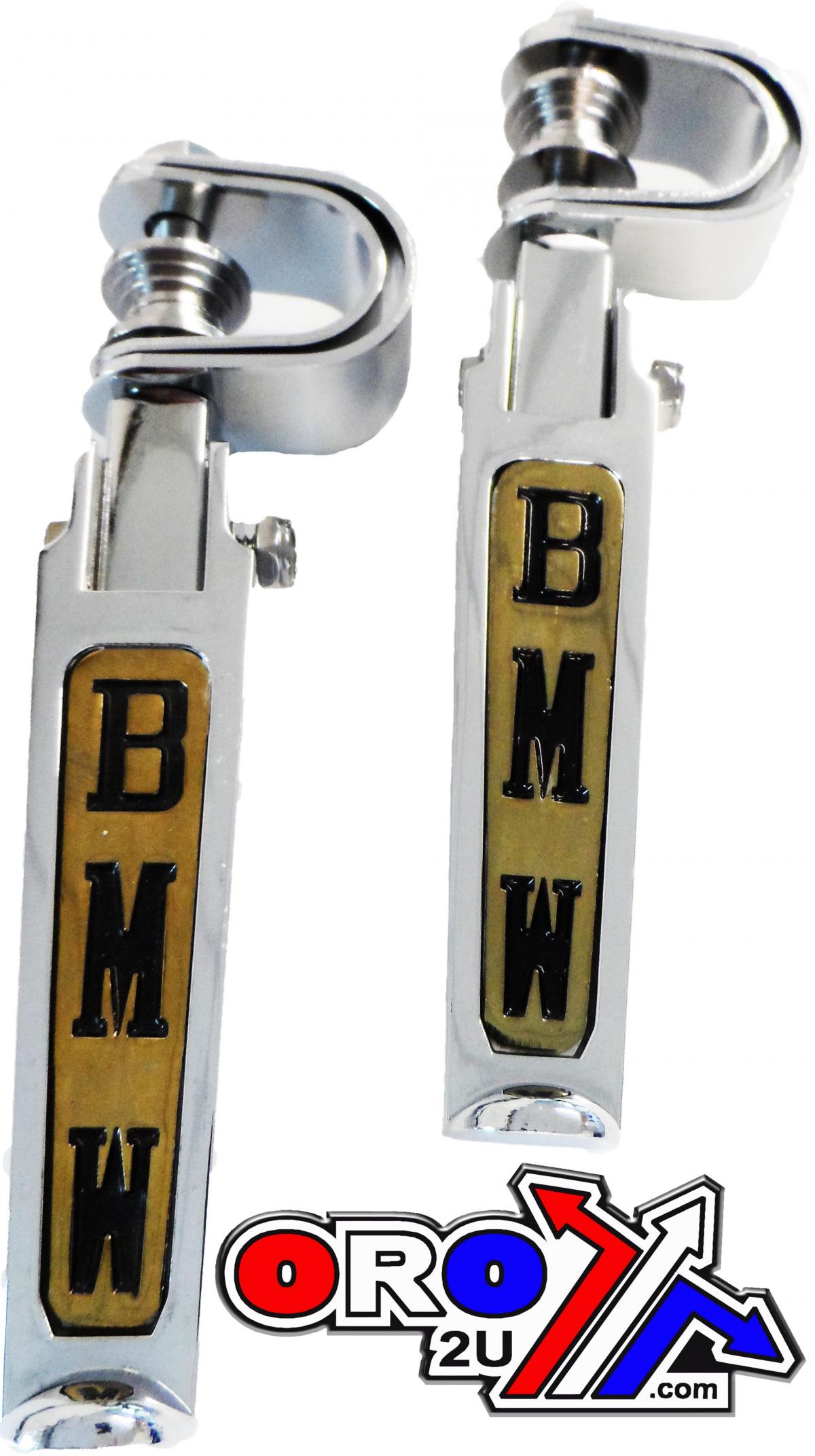 FOOT PEG SET CHROME BMW thumbnail 2