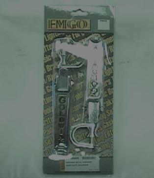 FOOT PEG SET CHROME GOLDWING EMGO 50-85405 image 1