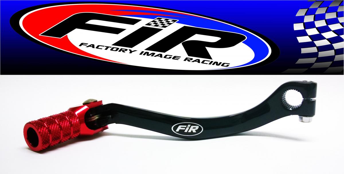 GEAR LEVER SHIFT CR250 BLK/RD, FIR BRAND, BLACK / RED 24700-KZ3-J50, !! WILL NOT FIT 18-19 CRF MODELS !! thumbnail 3