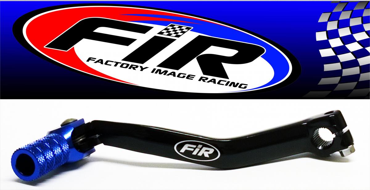 GEAR LEVER SHIFT YZ WR 250, ALUMINIUM FORGED 5CU-18110-00, FIR BRAND, BLACK & BLUE thumbnail 2