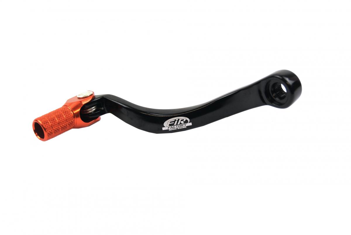 GEAR LEVER SHIFT KTM SX EXC, ALUMINIUM FORGED 54734031000, FIR BRAND, BLACK & ORANGE