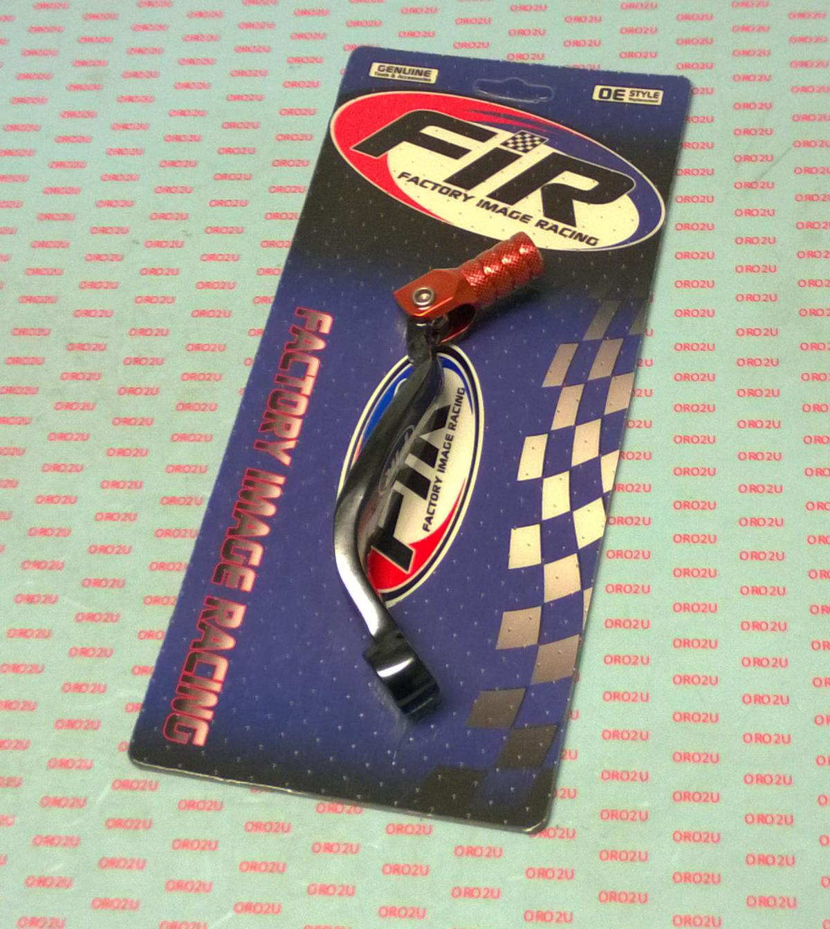 GEAR LEVER KTM BLK/ORANGE, ALUMINIUM FORGED 59034031000, FIR BRAND, BLACK & ORANGE thumbnail 3