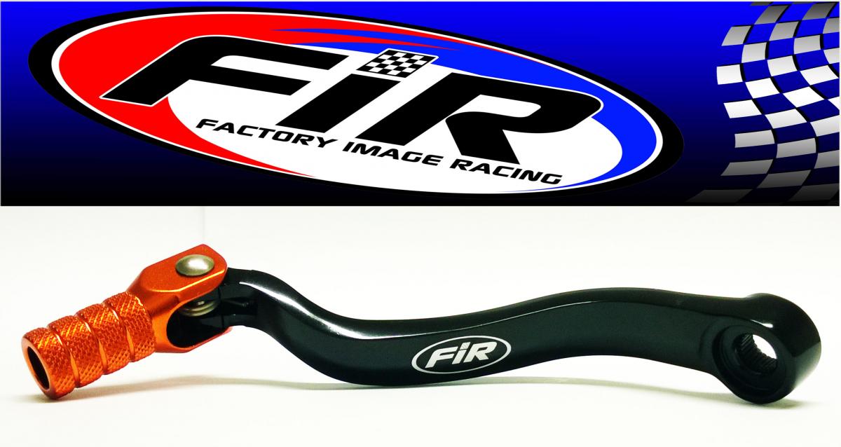GEAR LEVER KTM BLK/ORANGE, ALUMINIUM FORGED 59034031000, FIR BRAND, BLACK & ORANGE thumbnail 4