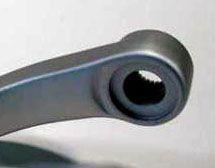 GEAR LEVER KTM SILVER/SILVER, 590-340-310-00 FORGED ALUMINUM thumbnail 4