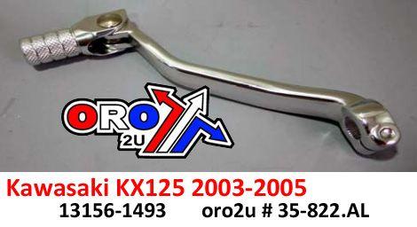 GEAR LEVER ALU KX125 03-05, 13156-1493 FORGED ALUMINUM thumbnail 2
