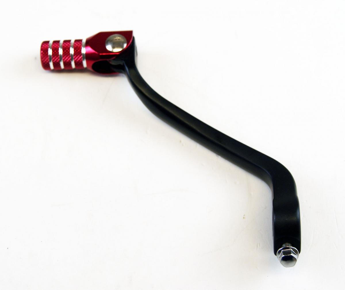 GEAR LEVER SHIFT BLACK / RED, CRF450 2002-2008 R-LEVC00CRF07 image 1