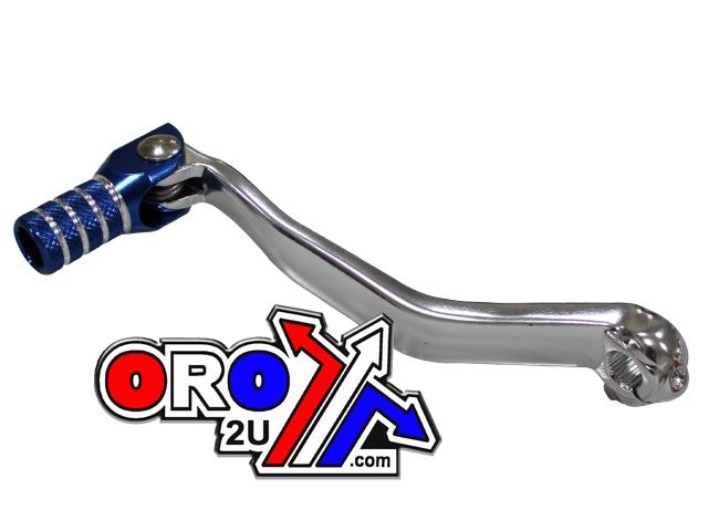 GEAR LEVER SILVER / BLUE TIP, ALUMINIUM YZ125 / YZ250 thumbnail 2