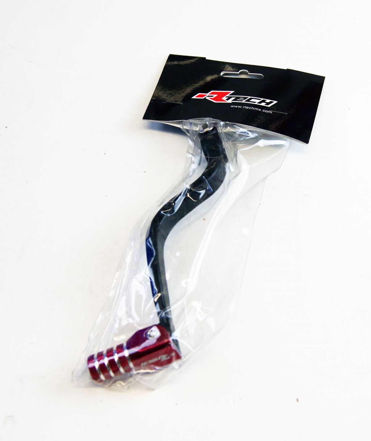 GEAR LEVER ALUM BLACK / RED, RM85 02-15 R-LEVC00RM001 thumbnail 2