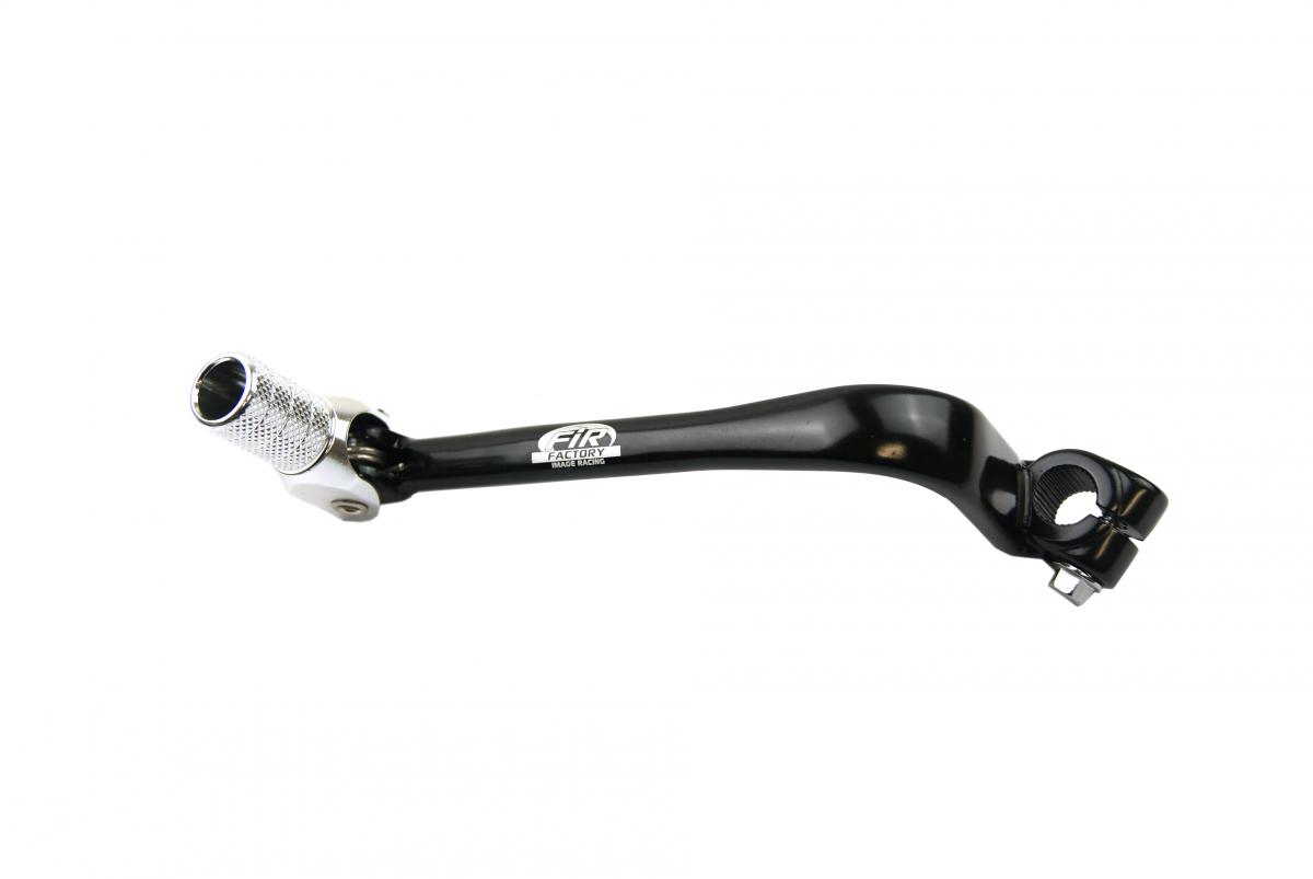 GEAR LEVER SHIFT BLACK KLX 110 05-09, ALUMINIUM FORGED 13156-0039, FIR BRAND, BLACK & TITANIUM